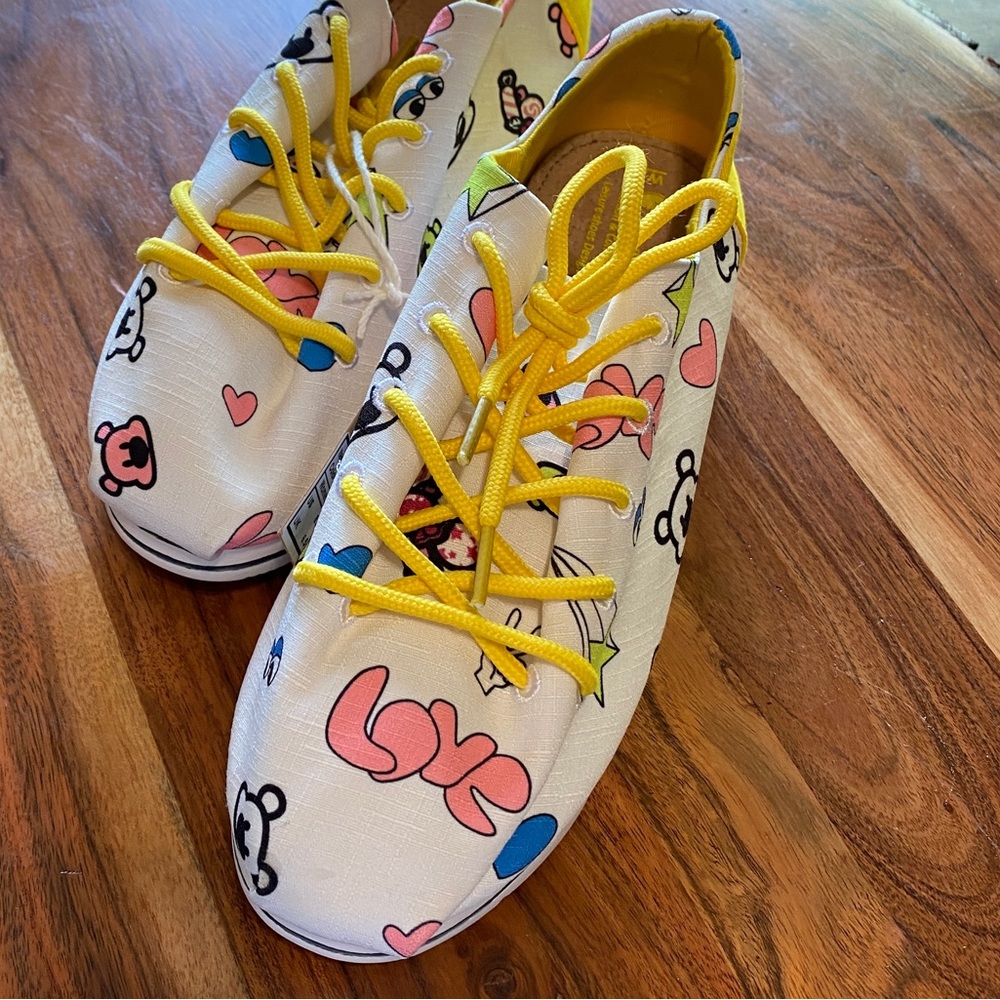 Y2K fashion sneakers from Italy yellow - Picture 6 of 13